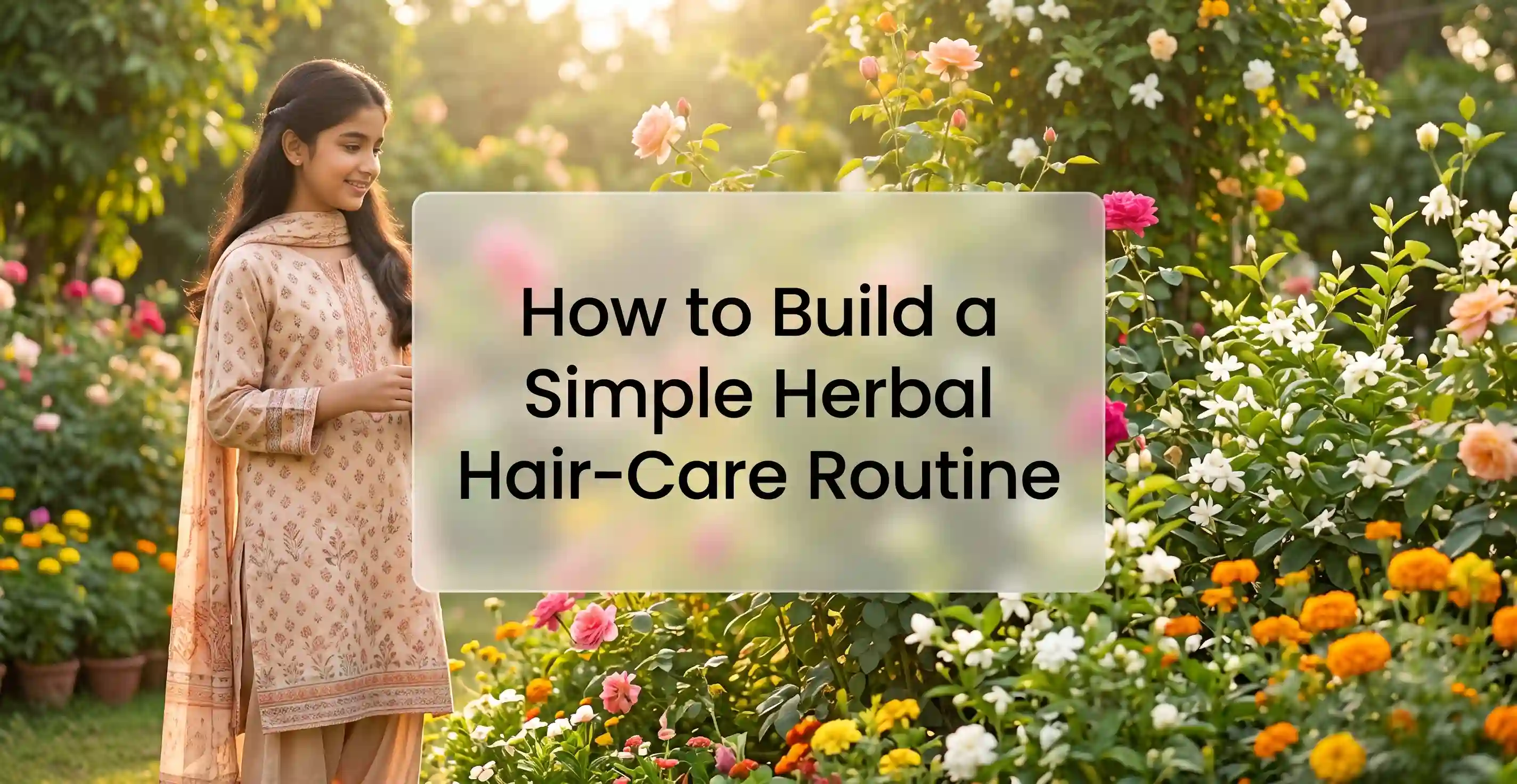 How to Build a Simple Herbal Hair-Care Routine